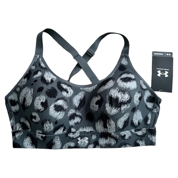 Under Armour Continuum Mid Printed Sports Bra Size Medium - Medium Support - Picture 2 of 4